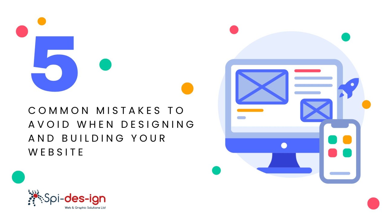 5 Mistakes to Avoid When Designing a Website